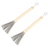 Drum Stick Brush Set Jazz Retractable Metal Wire 19 Beam