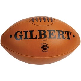 Gilbert Leather Vintage Rugby Ball - Mini - Tan - Mini