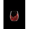 Luigi Bormioli Aero 13.5 oz Stemless Wine Glasses, Set of