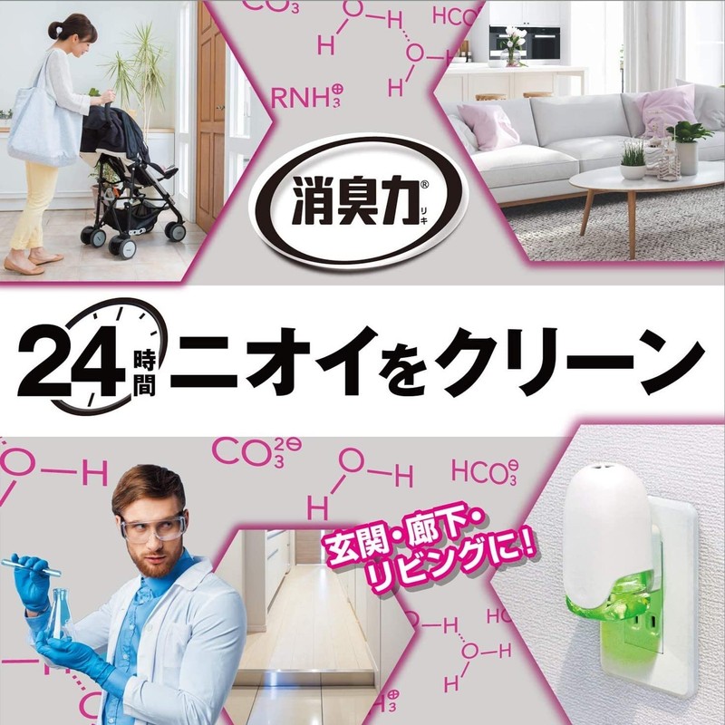 Shoshu-Riki Plug Type Refreshing Natural Soap Scent, 0.7 fl oz