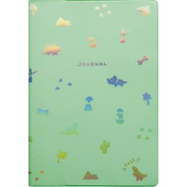 Elcomune Matka DR-MH-516 Notebook, Begins April 2025, B6 Monthly, Full Color, Dino Land Mint