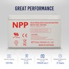 NPP NPP 12V 7Ah Rechargeable AGM SLA Battery with F1