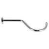 17in Shower Pipe Extension Brushed Stainless Steel S Shaped NPT