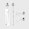 Ozio Magnetic Pen Holder, Fridge Pen Holder, Pencil Clip with