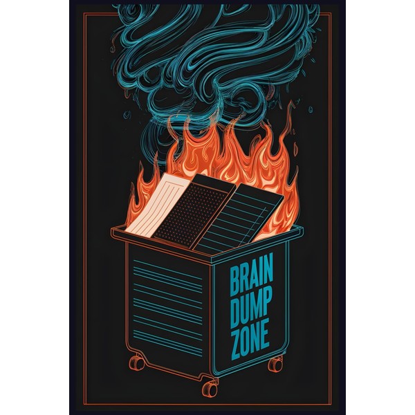 Brain Dump Zone – A Lined Journal for Mental Clarity,