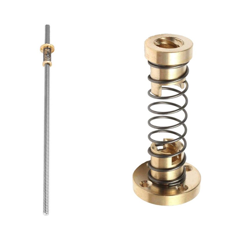 SeonFook 3pcs T8 Anti Backlash Spring Loaded Nuts Load Nuts