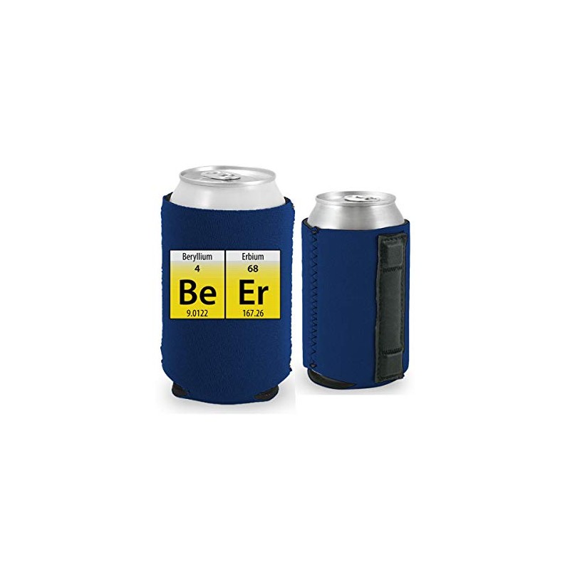 Beer Elements Magnetic Can Coolie (1, Navy)