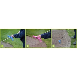 LONGRIDGE Unisex Mini Rake Golf Training Aid