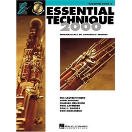 Essential Technique 2000: Bassoon Book 3 (Essential Elements Method)