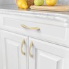 Amerdeco 10 Pack Brushed Gold Cabinet Pulls 3.75 Inch(96mm) Hole