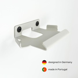 Starlink Metal Router Mount - Wall Mount for Starlink Mesh Router V2, Made in Portugal, Screw-In Includes Cable Management, Starlink Holder - Also Ideal for Camping