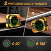 PREXISO 3-in-1 Multi Surface Laser Level with Digital Angle Gauge