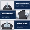 Pearwow 4 Pack Rubber Studs Shock Absorber,Rubber Anti Vibration Isolator