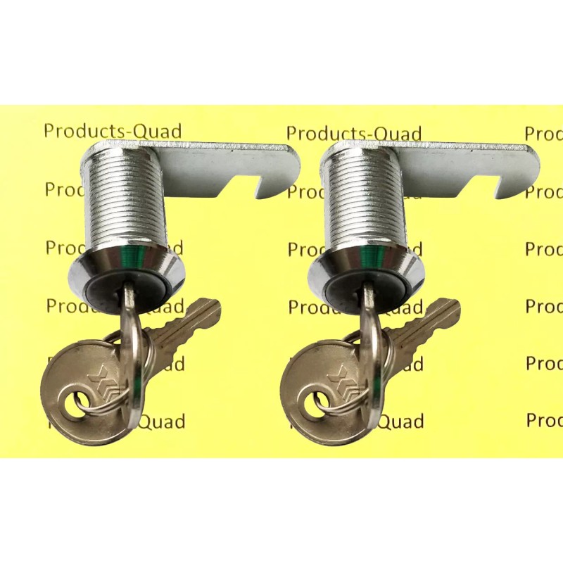 Admiral Locks Set of 2 Cam Locks 1 Inch RV