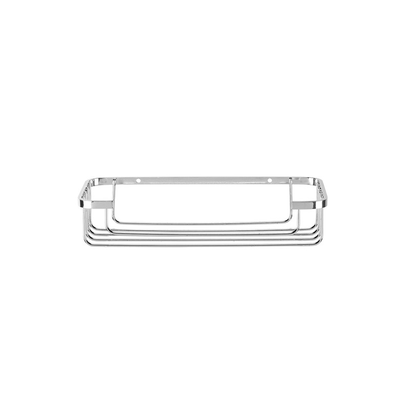 Croydex Stainless Steel Cosmetic Bathroom Basket Shower Caddy, 10 Year