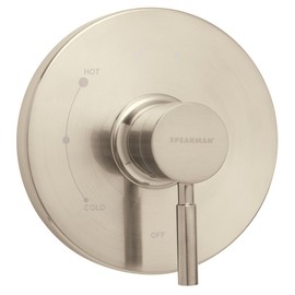 Speakman CPT-1000-P-BN Neo Pressure Balance Shower Valve Trim, Brushed Nickel (Valve Not Included)