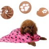 Aliangting 6Pcs Pet Blanket for Small Dogs Cats Soft Warm
