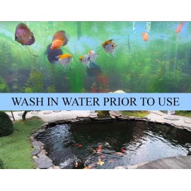 Pond H2o Koi Carp Pond Fish Catching Net 17 Inch Head with 70 Inch (80cm) Telescoping