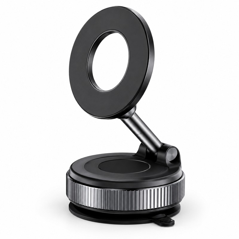 Magnetic Car Phone Mount for GPS Navigation – Foldable 360°