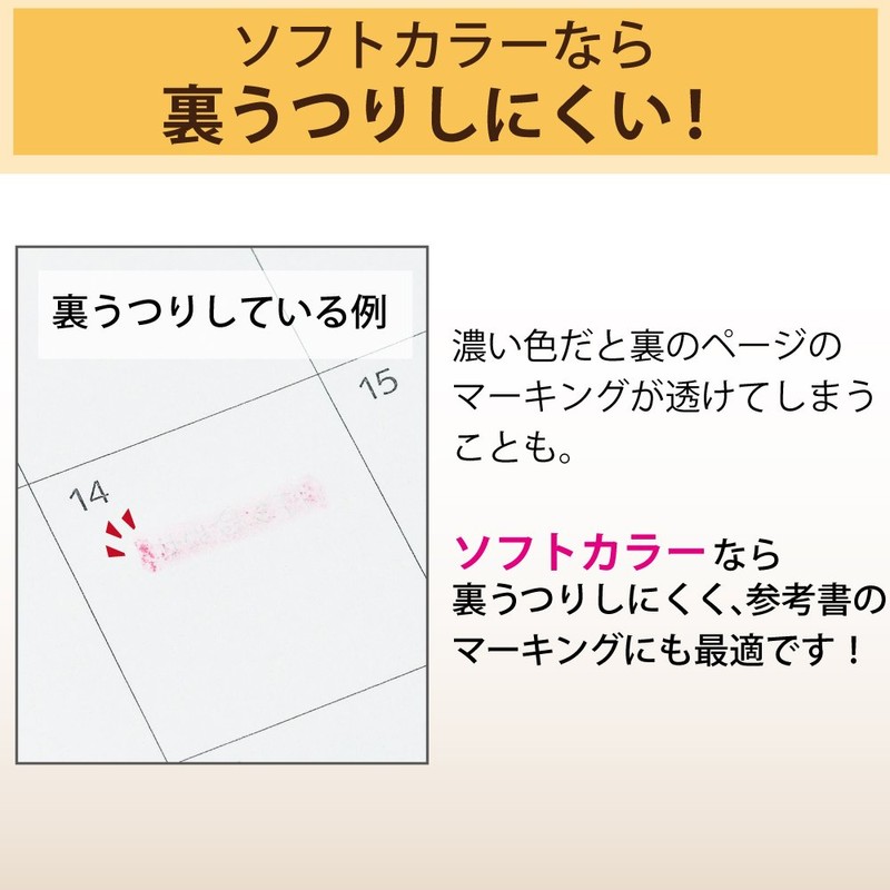 Kokuyo Beetle Tip Dual Color Highlighter, (PM-L313-3S) by Kokuyo