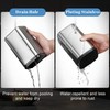 BEWOS Stainless Steel Utensil Holder, Kitchen Utensil Holder for Organizing