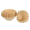 MECCANIXITY 2-4 Cup Basket Coffee Filters Coffee Paper Filter 50/185mm