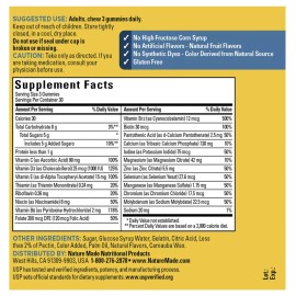 Nature Made LARGE BOTTLE 195ct Natures Made Advanced Multivitamin For Him Gummies