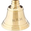 Solid Brass Wooden Handle Bell School & Dinner Classice Bells