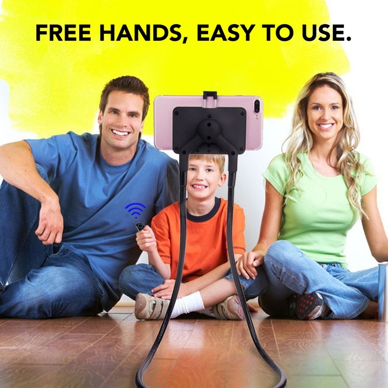Flexible Phone Holder Neck Phone Holder Cell Phone Mount Holder