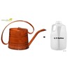 Robert Allen MPT01506 Danbury Watering Can.5 Gallon, Tango Orange