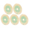 5pcs Ostomy Bag Barrier Clear Scale Cuttable Self Adhesive Hydrocolloid