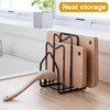 Jortmrd Chopping Board Holder Pot Pan Lid Holder Chopping Board