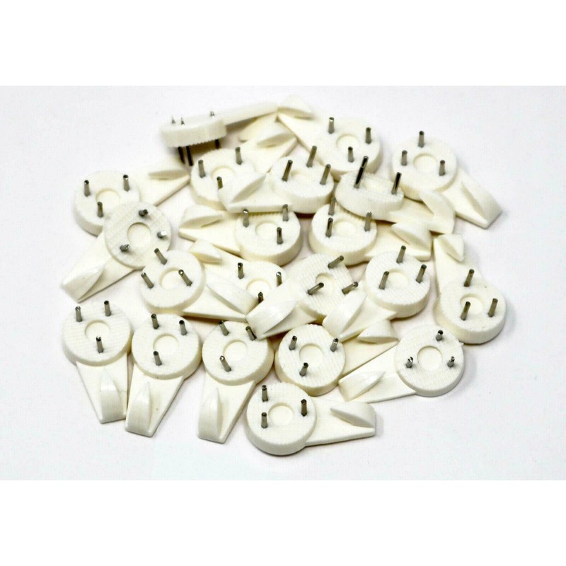 Non Trace Picture Hooks Nylon Invisible Hard Wall Drywall 30mm