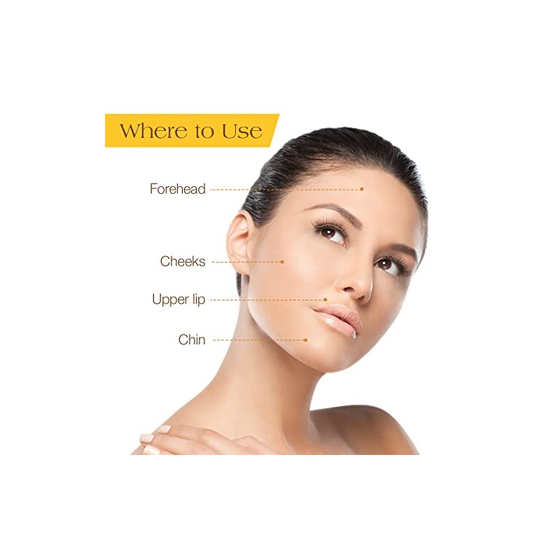 Gigi Hair Removal Cream for The Face, 1 oz &
