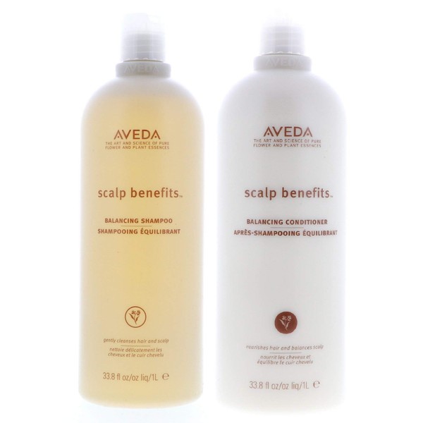 Aveda Scalp Benefits Balancing Shampoo and Conditioner Duo, 67.6 Fl Oz