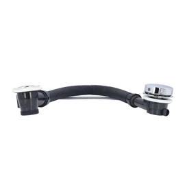 Bathtub Overflow Drainer, Flexible SPA Bath Overflow Drain Drain Pipe for Kitchen Bathroom and Kit Concealed