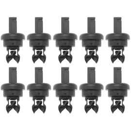 Pack of 10 mounting clips for the rear shelf, retaining clip, rear shelf, safety repair, shelf for car, chain bracket, mounting brackets