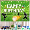 Jollyboom Lacrosse Birthday Party Decorations Boys, Lacrosse Happy Birthday Backdrop