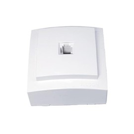 TOMA White Phone: An elegant and functional device that stands out for its empty design, perfect for any environment. Connectivity and style combine in this phone.