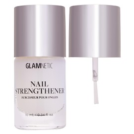 Glamnetic Nail Strengthener | Fast-Drying, Vegan Formula to Reinforce Natural Nails | Helps To Prevent Breakage & Splitting – 0.34 fl. oz
