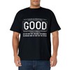 GOOD Motivational Jocko Quote Store T-Shirt