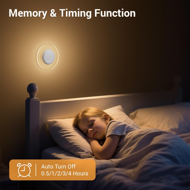 Kintion Children's Night Light, LED Night Light, Dimmable with 256