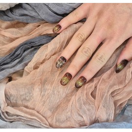 Homemade Nail Tips Douchokku on Nails - I agree to the required reading (exchange, refund, shipping) / 수제 네일팁 손톱위 두쫀쿠 - 필독사항(교환환불,발송)동의합니다
