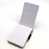 Tiger police style elastic notebook pad with pencil