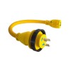 Xtreme Heaters Marine shore power Adapter Pigtail L5-30P Male to