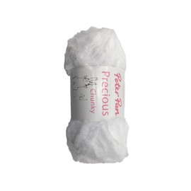 Peter Pan (Precious Chunky) by Wendy Wools 50g Soft Chunky Yarn Knitting/Crochet (3430 Angel)