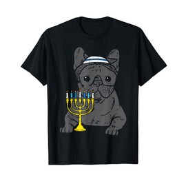 Jew French Bulldog Dog Hanukkah Pajamas Chanukah PJs Women T-Shirt