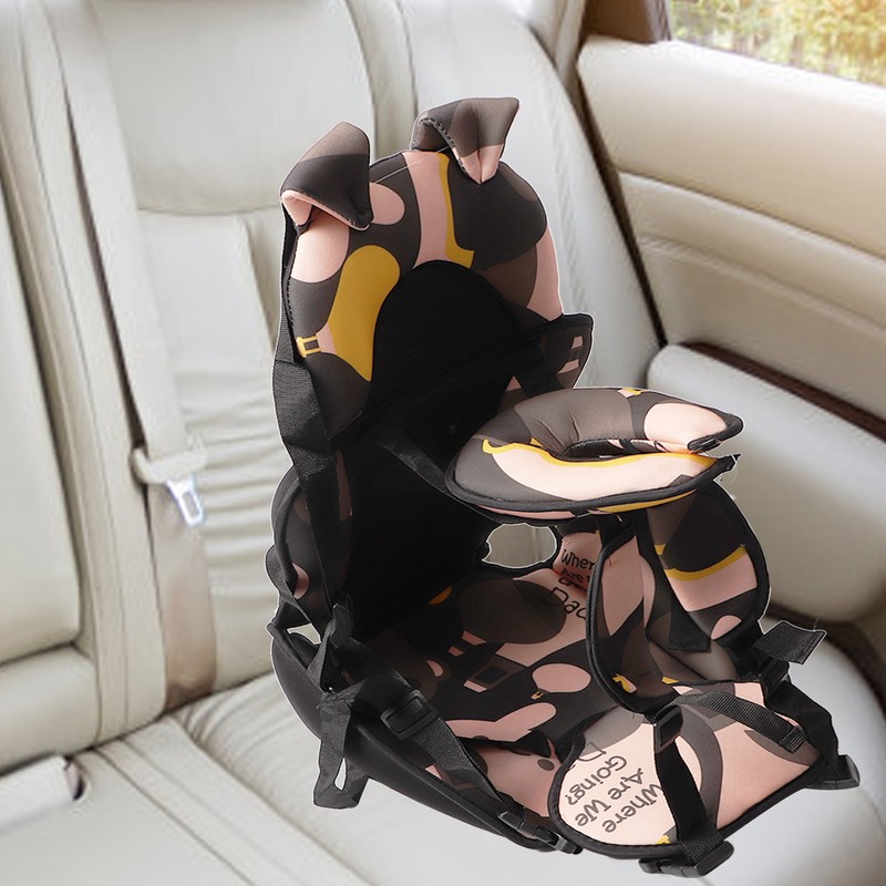 Baby Car Seat Comfortable Adjustable Impact Resistant Portable Booster Child