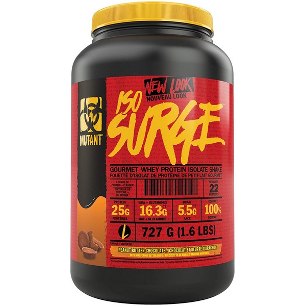 Mutant ISO Surge Gourmet Whey Protein Isolate Shake 1.6 lbs,