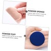 Beavorty 15pcs Round Makeup Puff Sponge for Loose Powder Non-latex